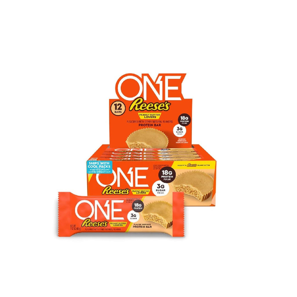 ONE Protein Bar, 18g Protein and 3g Sugar, 2.12 oz (Pack of 12)