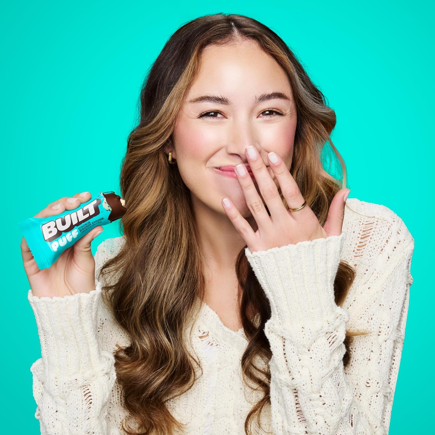 Built Bar Puff Protein Bars – 15g Protein, 160 Calories, 8g Sugar, 12 Count