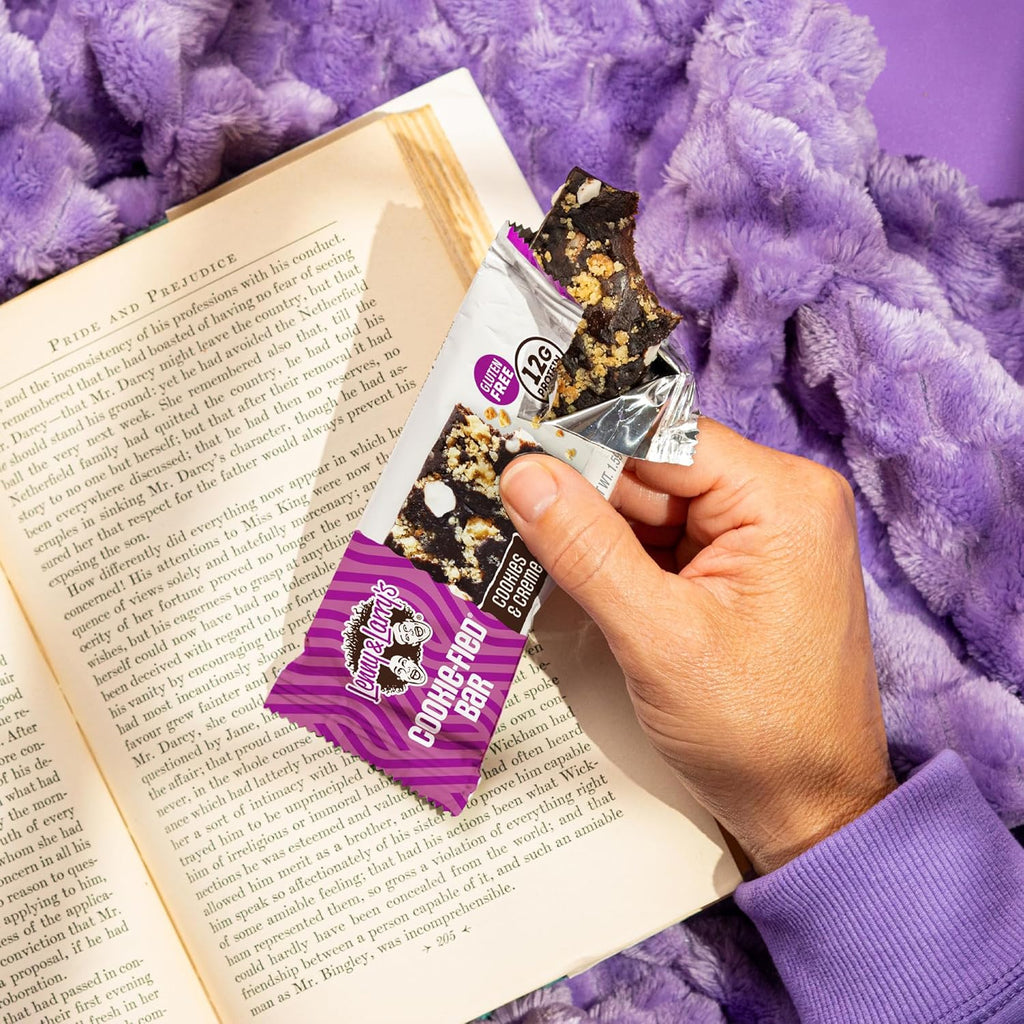 Lenny & Larry's Cookie-Fied Protein Bars – 9x45g – Contains 12g plant-based protein and 5g fiber